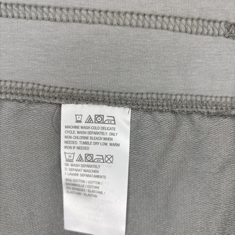 Sport Savvy NEW French Terry Jogger with Stripe Cuff Hem Womens 4X Petite Gray - Picture 7 of 10